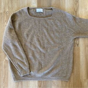 Light brown - taupe cashmere sweater